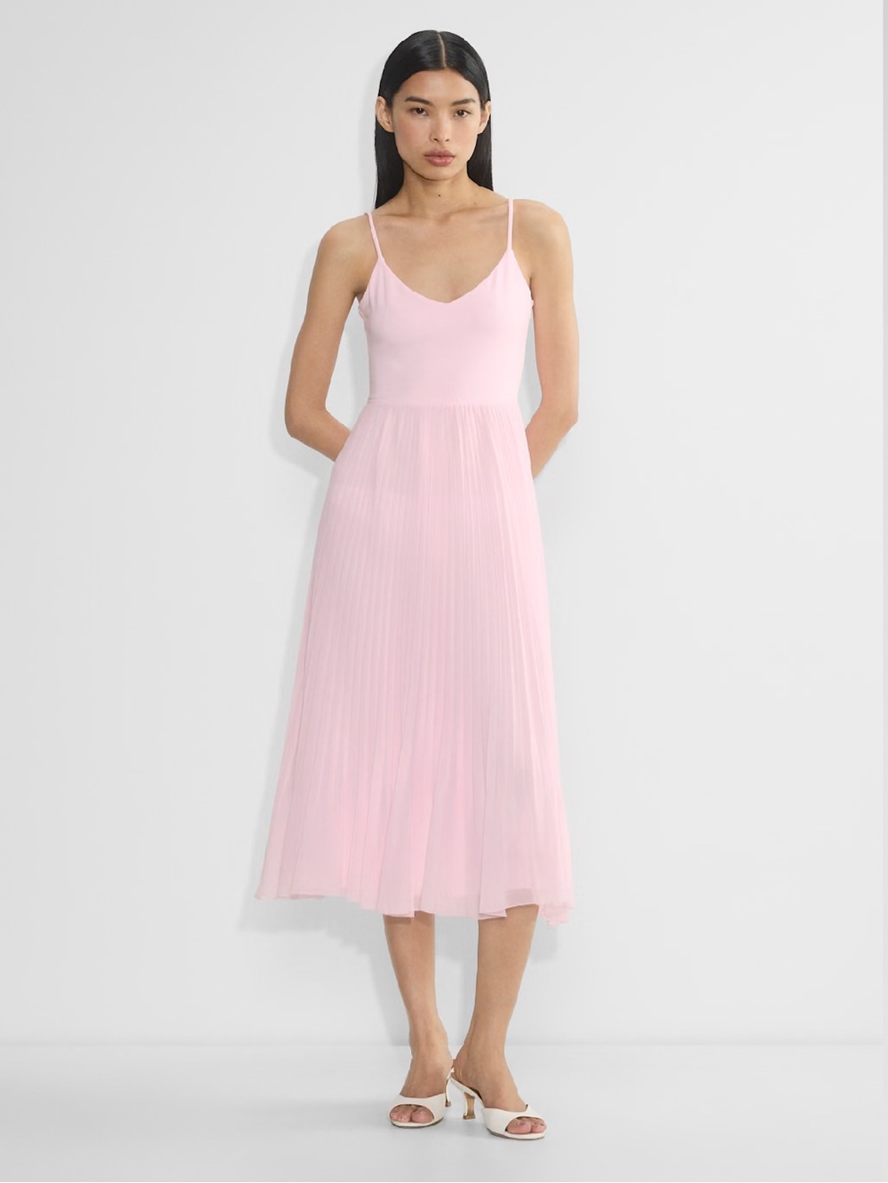 Wilfred Garland Dress in PEACH